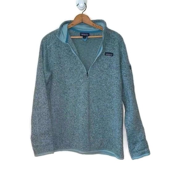 Patagonia Tops - Patagonia Worn Wear Women's Size XL 1/4 Zip Better Sweater Pullover Top